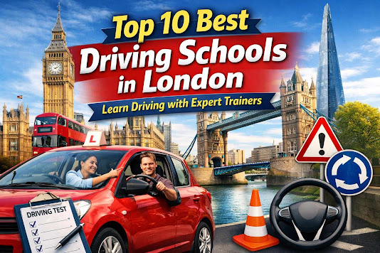 Learning to drive in London is an exciting milestone, but it can also feel challenging due to the city’s busy roads, complex roundabouts, heavy traffic, congestion zones, and strict driving regulations. Whether you are a beginner, a nervous driver, an international resident, or someone who has failed the driving test before, choosing the best driving school in London can make a huge difference in your confidence and success. London offers countless driving schools, but not all provide the same quality of instruction, modern vehicles, flexible lesson plans, and high pass rates. A professional driving instructor can help you master the rules of the road, build real-world driving experience, and prepare you for the UK practical driving test with confidence. In this guide, we will explore the Top 10 best driving schools in London, along with everything you need to know about pricing, instructor quality, lesson types, intensive courses, and how to choose the right school for your driving goals. Why Choosing the Right Driving School in London Matters Driving in London is very different from learning in smaller towns. Here’s why choosing a top-rated driving school is essential: 1. London Roads Are More Complex London includes multi-lane roads, frequent bus lanes, cyclists, pedestrians, and roundabouts that require strong observation skills. 2. The Driving Test Can Be Tough Many London test centres are known for stricter routes and high traffic volume, making preparation critical. 3. Professional Guidance Saves Money A qualified instructor helps you avoid unnecessary lessons by teaching efficiently and correcting mistakes early. 4. Confidence and Safety Good driving schools focus on safe driving habits, hazard perception, and defensive driving skills, which are essential for long-term road safety. Top 10 Best Driving Schools in London Below are the most popular and trusted options for learners looking for professional driving lessons. 1. AA Driving School London The AA Driving School is one of the most respected names in the UK. Known for high-quality instruction and professional standards, it remains a top choice for learners across London. Why Choose AA Driving School? Highly trained DVSA-approved instructors Nationwide reputation and credibility Lessons available in manual and automatic Excellent learner support and structured learning plan Best For: Beginners who want reliable training Learners who prefer trusted brands Nervous drivers needing calm instructors Key Highlights: App-based progress tracking Flexible scheduling Good customer service support AA is ideal for those who want a professional and organised driving learning experience. 2. BSM (British School of Motoring) London BSM is one of the oldest and most established driving schools in the UK. It has trained millions of learners and is known for offering premium instruction and well-structured lesson plans. Why BSM Is Popular in London: Experienced DVSA-approved instructors Strong focus on safe driving habits Great for structured learning Manual and automatic driving lessons Best For: Learners who want step-by-step professional training Students preparing for driving test quickly Key Benefits: Intensive driving courses available Mock tests and exam preparation Professional training standards BSM is a strong choice for learners who want a highly reliable and disciplined driving school. 3. RED Driving School London RED Driving School is one of the most popular modern driving schools in the UK, offering flexible lessons across London with high-quality instructors. Why RED Driving School Stands Out: Competitive pricing and lesson bundles Wide availability in London boroughs Automatic and manual lessons Intensive driving courses available Best For: Learners who want fast bookings Students looking for affordable lesson packages Features: Online booking system Great availability in central and outer London Mock test sessions included RED Driving School is a great option for learners who want flexibility, affordability, and good training. 4. Bill Plant Driving School London Bill Plant Driving School is widely known for offering excellent instructor quality and high pass rates. Many London learners trust Bill Plant because of its modern teaching approach. Why Choose Bill Plant? DVSA-approved instructors with strong experience Great training for both manual and automatic cars Known for high pass rates Good reputation for intensive courses Best For: Learners wanting quick test preparation Students needing strong route training near test centres Highlights: Friendly instructors Flexible lesson timings Suitable for nervous drivers Bill Plant is a solid driving school choice if you want high-quality learning with modern methods. 5. DriveJohnson’s Driving School London DriveJohnson’s is a highly rated UK driving school with excellent service in London. It is known for offering skilled instructors and flexible packages. Why DriveJohnson’s Is a Great Choice: Manual and automatic driving lessons Wide coverage across London Great for beginners and nervous drivers Affordable lesson bundles Best For: Learners wanting intensive courses Students looking for flexible schedules Key Features: Fast instructor allocation Mock tests included Good customer support DriveJohnson’s is ideal if you want a well-balanced driving school with good availability in London. 6. LDC Driving School London (Learn Driving Course) LDC is famous for its structured learning style and training system. It provides a detailed driving program and allows learners to track progress efficiently. Why LDC Is One of the Best Driving Schools: Unique learning resources and training materials Highly organised lesson structure Suitable for fast learners Manual and automatic lessons available Best For: Learners who want a structured driving course Students who like planned progress tracking Key Benefits: Driving lesson workbook system Mock driving tests included Flexible course lengths LDC is perfect for those who want a professional learning system and clear lesson structure. 7. PassMeFast Driving School London PassMeFast is well-known for intensive driving courses in London, making it one of the best options for learners who want to pass quickly. Why PassMeFast Is Popular: Specialises in fast-track driving courses Great for learners with limited time Test booking support included Manual and automatic options Best For: Learners needing an intensive course Professionals who want to pass in weeks Key Highlights: Fast lesson scheduling Test booking included Experienced instructors PassMeFast is a top choice for people who want a fast and focused driving course in London. 8. Wimbledon Driving School London Wimbledon Driving School is a highly recommended local school that focuses on high-quality training in South West London and nearby areas. Why Wimbledon Driving School Is a Great Option: Local knowledge of London test routes Friendly instructors High pass rates in local centres Great for nervous drivers Best For: Learners in South West London Students preparing for Wimbledon, Morden, or nearby test centres Key Features: Manual and automatic lessons Mock tests and test route practice Flexible timings Wimbledon Driving School is a strong choice if you prefer a reliable local school with test-centre expertise. 9. East London Driving School East London Driving School is a popular choice for learners in East London boroughs such as Stratford, Ilford, Barking, Dagenham, and nearby areas. Why It’s One of the Best in East London: Experienced instructors familiar with local test centres Affordable driving lesson packages Automatic driving lessons available Ideal for beginners and re-test learners Best For: Learners living in East London Students who want test route training Key Highlights: Flexible schedules Great for busy working professionals Local test route knowledge If you are based in East London, this is an excellent option for practical driving training. 10. London School of Driving (LSoD) The London School of Driving is a highly rated option offering lessons across many parts of London. It is known for professional training and experienced instructors. Why London School of Driving Is Trusted: Manual and automatic driving lessons Intensive driving courses Test preparation and mock tests Flexible packages Best For: Learners wanting London-wide coverage Students looking for experienced trainers Key Benefits: Competitive pricing Patient instructors Good pass rate reputation London School of Driving is ideal if you want a well-known driving school with broad coverage and strong training support. Manual vs Automatic Driving Lessons in London Many learners in London struggle to choose between manual and automatic training. Manual Driving Lessons Manual cars require clutch control and gear shifting. Advantages: Usually cheaper lessons Manual licence allows you to drive both manual and automatic cars Better control in some road situations Disadvantages: Harder to learn More stalling issues for beginners Automatic Driving Lessons Automatic cars are easier because there’s no clutch or gear shifting. Advantages: Easier learning process Less stress in London traffic Faster test readiness Disadvantages: Automatic lessons can cost more Automatic licence restricts you from driving manual vehicles Cost of Driving Lessons in London (2026 Updated Guide) The cost of driving lessons in London varies depending on location, instructor experience, and whether you choose manual or automatic. Average Price Range: Single lesson (1 hour): £35 – £50 Block booking (10 hours): £330 – £450 Intensive course (20–40 hours): £900 – £2,000 Automatic lessons: Usually £5 – £10 more per hour What Affects Lesson Cost? Central London locations are more expensive Automatic cars cost more than manual Weekend lessons may cost more Highly rated instructors may charge premium rates How Many Driving Lessons Do You Need to Pass in London? The DVSA recommends around 45 hours of professional lessons plus 22 hours of private practice on average. However, in London, learners often require more practice due to traffic complexity. Average Lesson Requirement: Beginners: 35–55 hours Nervous learners: 50–70 hours Experienced international drivers: 10–25 hours Intensive learners: 20–40 hours The key is not the number of hours it’s the quality of instruction and consistent practice. Best Driving Test Centres in London London has many test centres, and each has its own challenges. Some well-known test centres include: Hendon Driving Test Centre Wood Green Driving Test Centre Mill Hill Driving Test Centre Bromley Driving Test Centre Morden Driving Test Centre Isleworth Driving Test Centre Wanstead Driving Test Centre A good driving school will train you specifically for your chosen test centre routes, roundabouts, and traffic patterns. Best Areas in London to Practice Driving If you’re learning to drive, choosing the right practice areas can improve your confidence. Good Beginner-Friendly Areas: Quiet residential streets Industrial areas during weekends Large car parks for manoeuvres Outer London boroughs with wider roads Best Places to Learn Advanced Skills: Central London for heavy traffic experience Busy roundabouts near test routes Dual carriageways for speed and lane control Multi-lane junctions Best Time to Take Driving Lessons in London Timing matters when learning to drive in a busy city. Best Times for Beginners: Mid-morning (10am–12pm) Early afternoon (1pm–3pm) Weekends in quieter suburbs Times to Avoid as a Beginner: Morning rush hour (7am–9am) Evening rush hour (4pm–7pm) School closing time traffic However, practising during rush hour later in your training is useful because it prepares you for real-world London driving. How to Pass the UK Driving Test in London Faster Passing the driving test in London requires preparation, consistency, and confidence. Practical Tips: Take at least 2 mock tests Practice test routes regularly Master manoeuvres (parallel park, bay park, pull up on right) Focus on observation skills Learn roundabout lane discipline Stay calm and avoid rushing Practice independent driving using sat-nav A good driving school will train you not only to pass the test, but also to drive safely for life. Why London Learners Fail the Driving Test London test routes are challenging, and learners often fail for avoidable reasons. Common Fail Reasons: Not checking blind spots Failing to give way at junctions Incorrect lane choice at roundabouts Speeding in 20mph zones Unsafe overtaking near cyclists Not responding properly to road signs The best driving schools in London ensure you overcome these issues through practice and mock tests. Final Thoughts: Which Is the Best Driving School in London? Choosing the best driving school in London depends on your learning style, budget, location, and whether you want manual or automatic lessons. Some learners prefer big brands like AA or BSM, while others benefit from local schools that specialise in certain boroughs and test centres. Quick Recommendation: Best Overall: AA Driving School Best for Intensive Courses: PassMeFast Best for Budget Packages: RED Driving School Best for Structured Learning: LDC Driving School Best Local Option: Wimbledon Driving School The most important factor is finding a patient, DVSA-approved instructor who makes you feel confident behind the wheel. Driving is not just about passing the test it’s about becoming a safe, skilled, and confident driver for life. With the right driving school and expert trainer, you can pass your driving test in London faster and enjoy the freedom of the road. You can also get information about : Top 10 Tourist Services in London